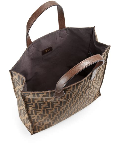 fendi shopping bag on sale|Fendi signature tote bag.